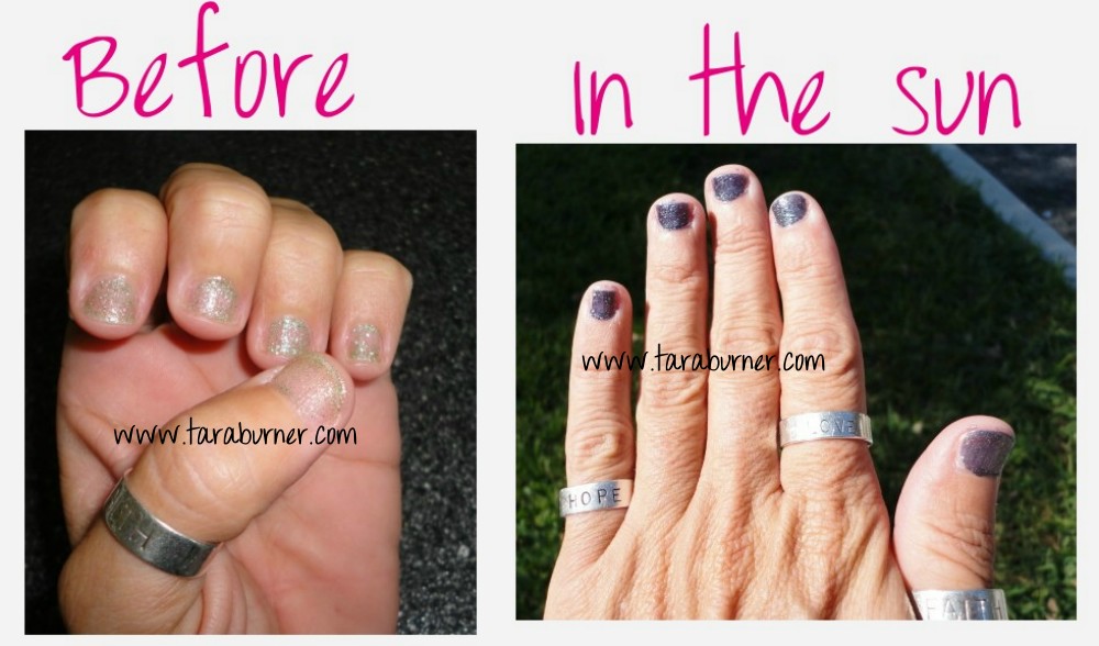 Blaze Color Changing Nail Polish by Solar Active Review