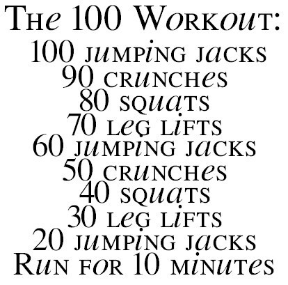 100 workout