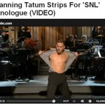 channing tatum on SNL
