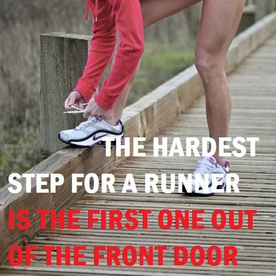 hardest step for a runner