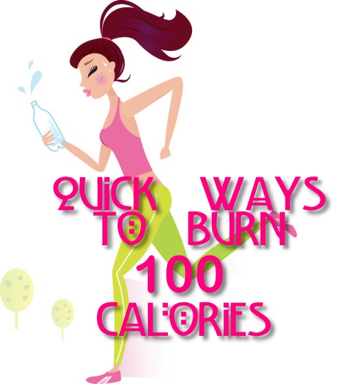 quick ways to burn 100 calories