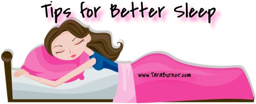 tips for better sleep