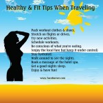 healthy fit tips when traveling