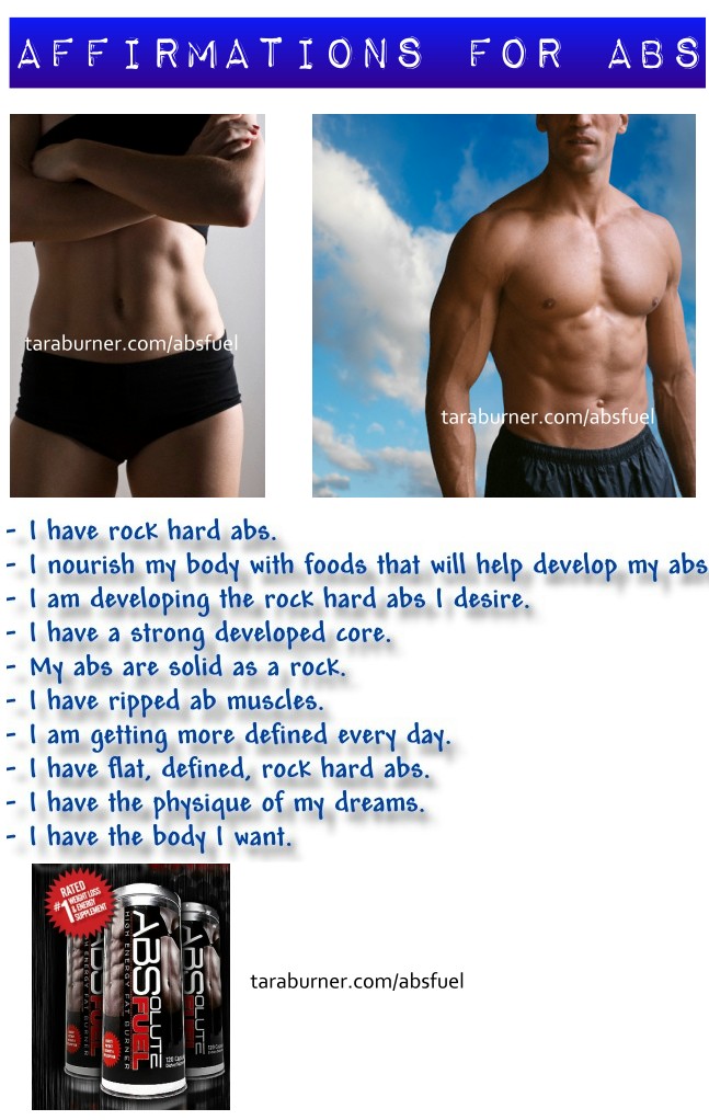 affirmations for abs