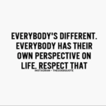 everybodys different