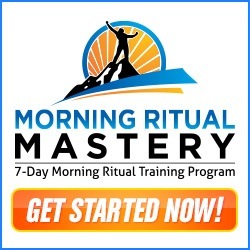 get started with your morning rituals