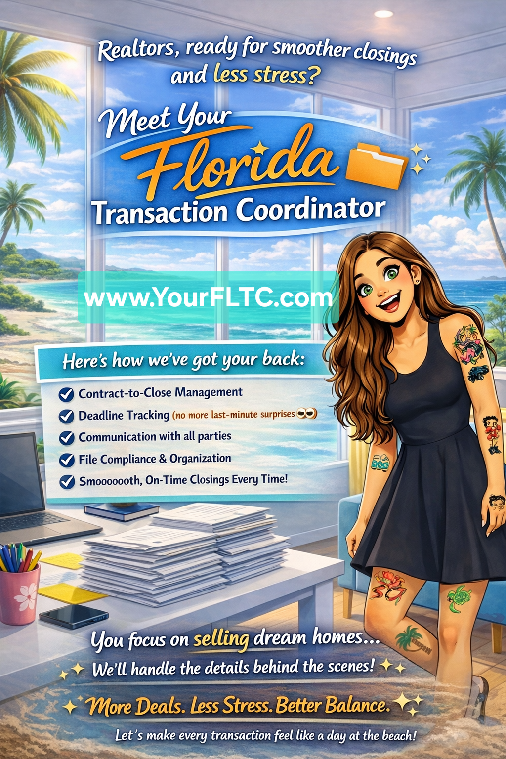 Your Florida Transaction Coordinator, Real Estate Transaction Coordinator